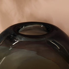 Ваза для цветов «Аркана» из прозрачного цветного стекла 28 х 23 х 9 см - фото 24499633