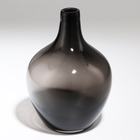 Ваза для цветов «Винтаж» из прозрачного серого стекла 20×14×14 см - Фото 2