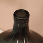 Ваза для цветов «Винтаж» из прозрачного серого стекла 20×14×14 см - Фото 6