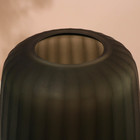 Ваза для цветов «Вивьен» из прозрачного зеленого стекла 35 х 16 х 16 см - фото 24499678