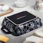 Форма для запекания из жаропрочной керамики Доляна «Вуаль», 700 мл - Фото 3