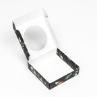 Подарочная коробка сборная с окном «С Новым годом», 11.5×11.5×3 см - Фото 2