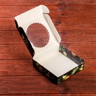 Подарочная коробка сборная с окном «С Новым годом», 11.5×11.5×3 см - Фото 10