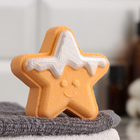 Бомбочка для ванны Новый Год "Пряничная звезда" печенье "Добропаровъ" - фото 10900150