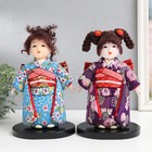 Кукла коллекционная "Маленькая китаянка в красивом кимоно" МИКС 12,5х15х24,5 см - фото 319953235