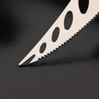 Нож для сыра Доляна «Ломоть», ручка из гевеи, 14,4×3 см - Фото 3