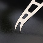 Нож для сыра Доляна «Ломоть», ручка из гевеи, 13,2×3,2 см - фото 4390492