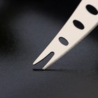 Нож для сыра Доляна «Ломоть», ручка из гевеи, 13,9×3 см - фото 4390502