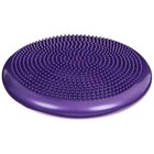 Подушка балансировочная ONLYTOP, массажная, d=35 см, цвет фиолетовый - фото 10900177