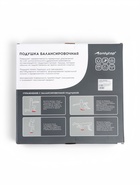 Подушка балансировочная ONLYTOP, массажная, d=33 см, фиолетовая - Фото 11