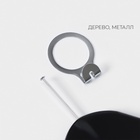 Плечики - вешалка с перекладиной LaDо́m Bois, антивандальные, деревянные, сорт А, 44.5×1.2×21.5 см - Фото 4