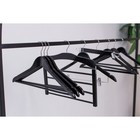 Плечики - вешалка для брюк и юбок LaDо́m Bois, сорт А, многоуровневая, широкие плечики, 38.5×1.2×34 см, дерево - Фото 7