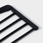 Плечики - вешалка для брюк и юбок LaDо́m Bois, сорт А, многоуровневая, широкие плечики, 38.5×1.2×34 см, дерево - Фото 5