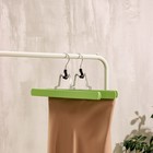 Вешалки деревянные для брюк и юбок LaDо́m Brillant, 30×17×2,4 см, 2 шт, цвет зелёный - Фото 10