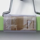 Вешалки для брюк и юбок LaDо́m Brillant, 30×17×2.4 см, 2 шт., деревянные, фисташковые - Фото 12