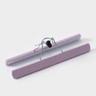 Вешалки для брюк и юбок LaDо́m Brillant, 30×17×2.4 см, 2 шт., деревянные, розовые - Фото 7