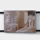 Вешалка органайзер для ремней и шарфов многоуровневая LaDо́m Laconique, 11,5×23,5×1,1 см, цвет чёрный - фото 7249743