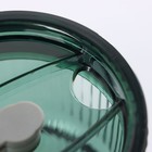 Стакан «Вино Верде», 350 мл, с крышкой и трубочкой, стекло, зелёный - Фото 8