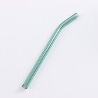 Стакан «Вино Верде», 350 мл, с крышкой и трубочкой, стекло, зелёный - Фото 9