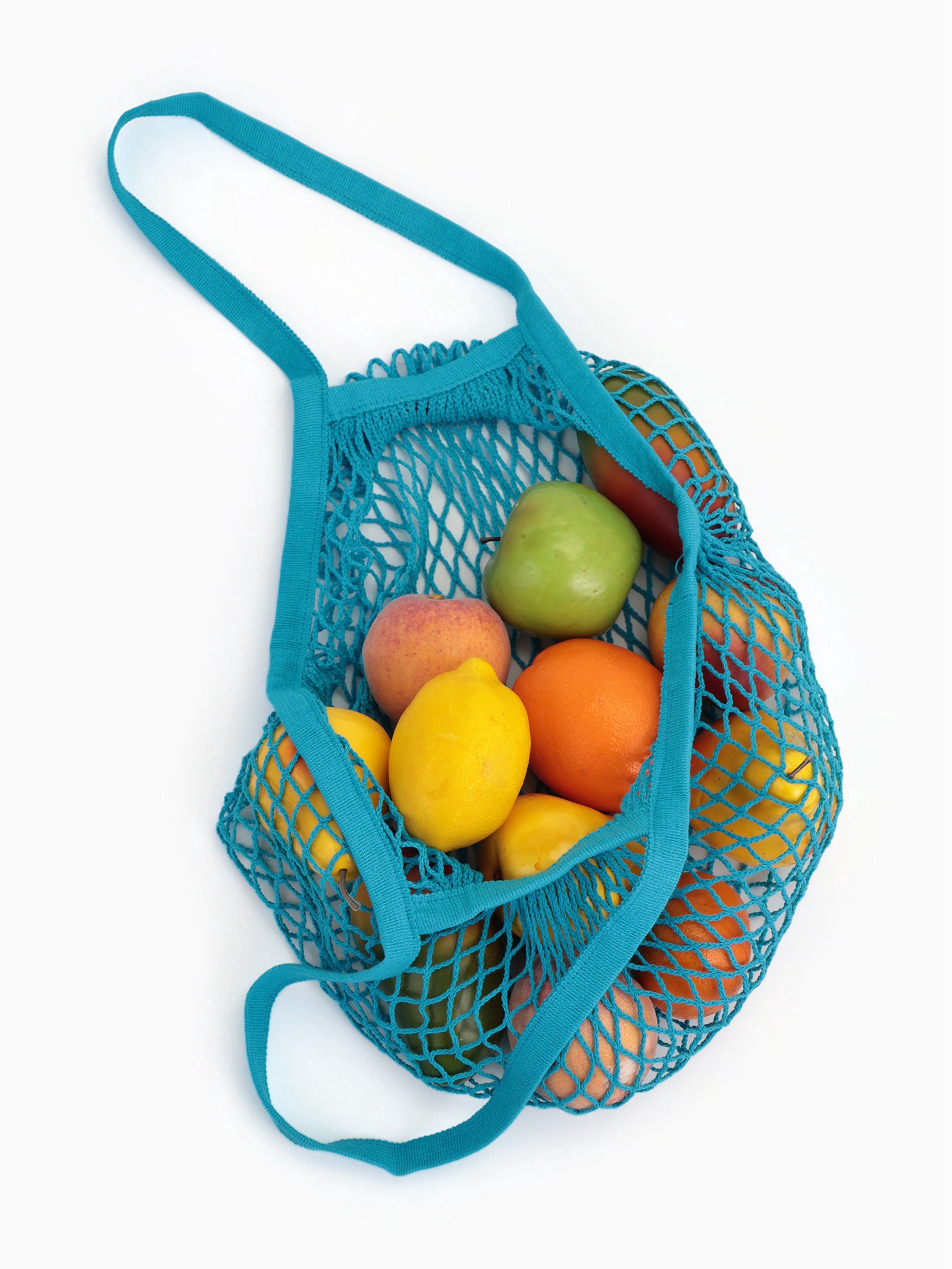 Авоська, 41 х 27 см, ручка 17 см, клетка 1.5 см, синяя 9668116 Авоська, 41 х 27 см, ручка 17 см, клетка 1.5 см, синяя 9668116