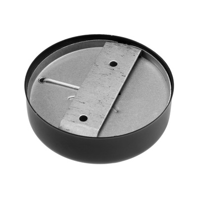 Настенная сушилка для белья ТУНДРА, нейлоновый вытяжной трос 2.8 м до 3 кг, чёрная