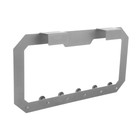 Вешалка ТУНДРА TVS001, металлическая, шестирожковая, накидная, цвет серый - Фото 6