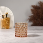 Подставка для хранения косметических принадлежностей «Vivien», 10×9 см, золотистая - Фото 2