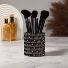 Подставка для хранения Vivien, d=9×9.5 см, чёрная - Фото 3