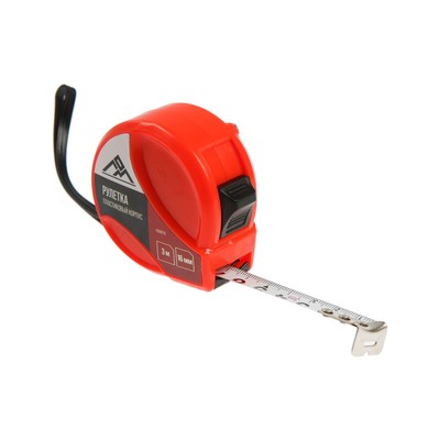 Рулетка ЛОМ, пластиковый корпус, 3 м × 16 мм