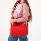 Сумка спортивная для девочки, на молнии, наружный карман, цвет красный - Фото 6