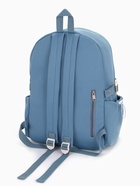 Рюкзак школьный на молнии, с принтом, размер 30×13×42 см, синий - Фото 8