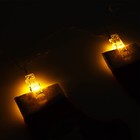 Носки для подарков с гирляндой на прищепках «Весёлого Нового года!» - Фото 9