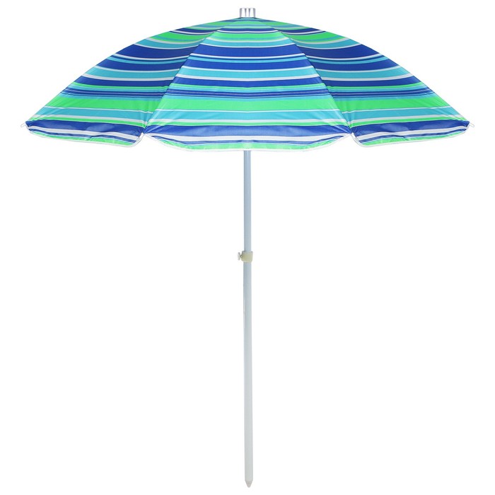 Зонт пляжный Maclay «Модерн», с серебристым покрытием, d=150 cм, h=170 см, цвет МИКС - фото 1884713157
