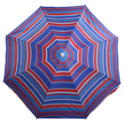 Зонт пляжный «Модерн» с механизмом наклона, d=132 cм, h=160 см, с серебристым покрытием, МИКС - Фото 5