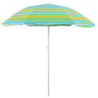Зонт пляжный Maclay «Модерн», с серебристым покрытием, d=180 cм, h=195 см, цвет МИКС - фото 9004003