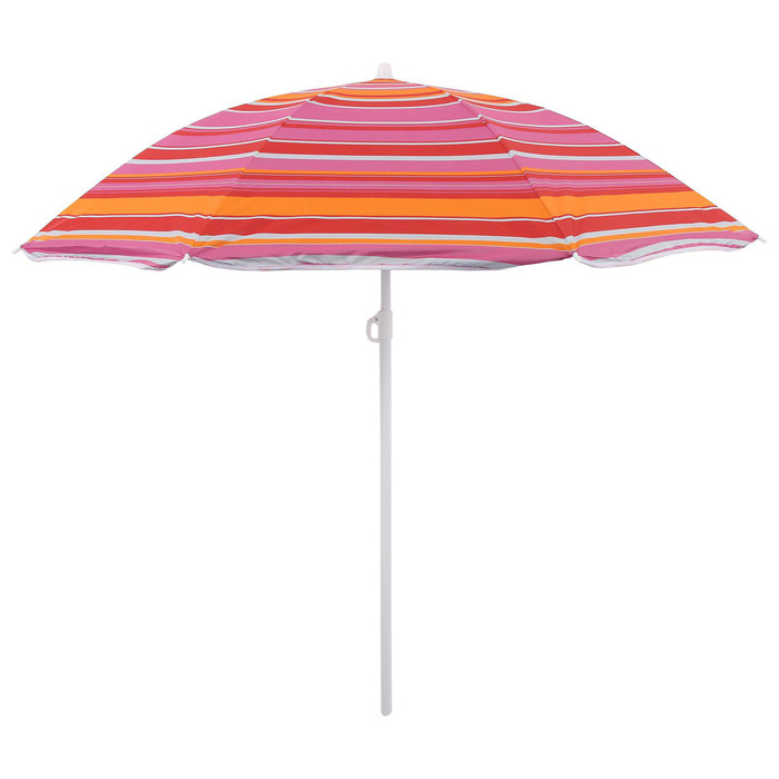 Зонт пляжный Maclay «Модерн», с серебристым покрытием, d=180 cм, h=195 см, цвет МИКС - фото 1906787626