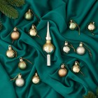 Ёлочные игрушки «Сочельник. Сияние», новогодние, набор 15 шт. - Фото 1