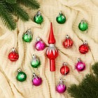 Ёлочные игрушки «Сочельник. Краски», новогодние, набор 15 шт. - Фото 1