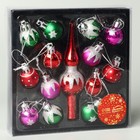 Ёлочные игрушки «Сочельник. Краски», новогодние, набор 15 шт. - Фото 2