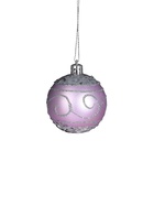 Ёлочные игрушки «Хоровод», шары новогодние, d=2.5 и 5.5 см, набор 33 шт., сиреневый - Фото 7