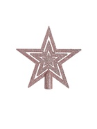 Ёлочные игрушки «Звёздный вечер», новогодние, набор 22 шт., розовый - Фото 10