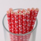 Трубочки для коктейля «Снежинки», набор 12 шт. - Фото 5