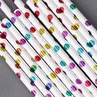 Трубочки для коктейля «Конфетти», набор 12 шт. - Фото 2