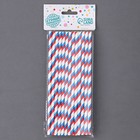 Трубочки для коктейля «Россия», набор 25 шт. - фото 22808134