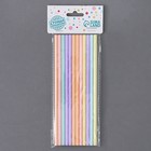 Трубочки для коктейля «Нежность», набор 12 шт. - Фото 5