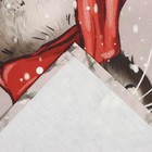 Набор подарочный Этель "Снежный кот": кух.полотенце 40х73см, прихватка 17х17см; хлопок 100%, - Фото 3