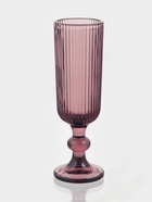 Бокал для шампанского Magistro «Грани», 150 мл, 8×14.5 см, стекло, розовый - Фото 1