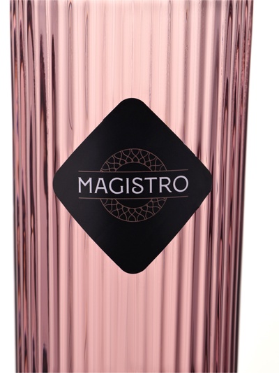 Бокал для шампанского Magistro «Грани», 150 мл, 8×14.5 см, стекло, розовый