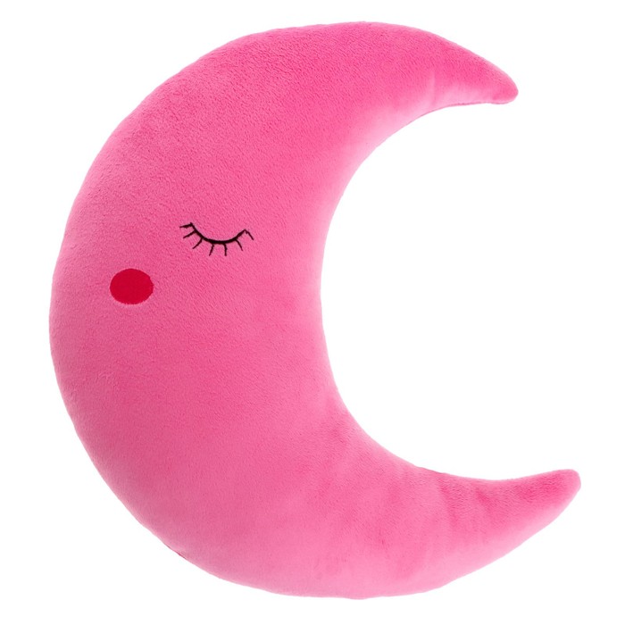Мягкая игрушка-подушка «Луна», цвет розовый, 30 см - фото 1907812863