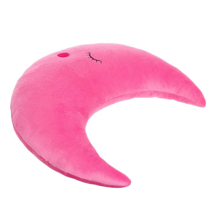 Мягкая игрушка-подушка «Луна», цвет розовый, 30 см - фото 1926786067